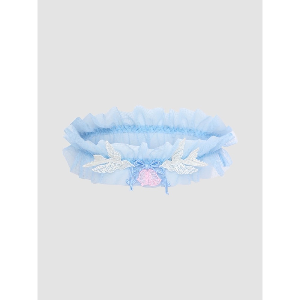 Savage X Fenty Bridal Garter Belt "Till Death Do Us Part" 4-6 + Garter 0-14